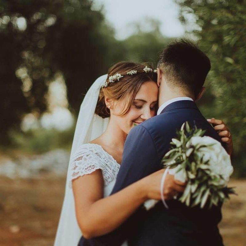 Un matrimonio country chic tra gli ulivi pugliesi